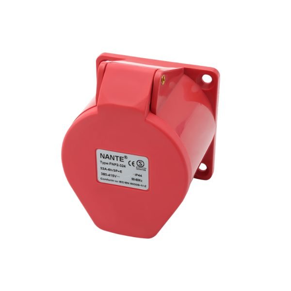 Panel socket 4P 16A/32A IP44 FNP2-314/324