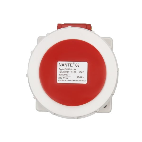 Panel socket,5P 16A/32A IP67 FNP2-315F/315F