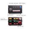 Stage outlet box 12-way aviation outlet power box 5 core 63A in 12-way 3 core 16A out plus ammeter-voltmeter plus RCB plus RCBO FNP6-6U1216A