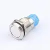 12MM Metal Pushbutton Switch Without Lamp Pushbutton Waterproof Latching Momentary
