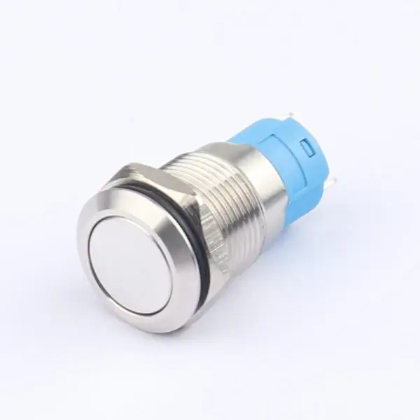 12MM Metal Pushbutton Switch Without Lamp Pushbutton Waterproof Latching Momentary