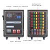 Stage Receptacle Box 36 Way Aviation Receptacle Power Box 400A American Rhino Horn Input and Output 36 Way 3 Core 16A Output 3500W Each Way Plus Ammeter Voltmeter Plus RCB Plus Adjustable RCBO FNP6-S14U3616