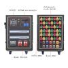 Stage Receptacle Box 48-way Aviation Receptacle Power Box 400A American Rhino Horn Input and Output 48-way 3-pole 16A Output 3500W per circuit plus Ammeter Voltmeter plus RCB plus Adjustable RCBO FNP6-S16U4816