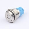 16MM metal pushbutton switch without light waterproof keypad self-locking self-recovery high head flat head with light pushbutton