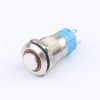 12MM Metal Pushbutton Switch with LED Halo Ring Waterproof Latching Momentary Pushbutton