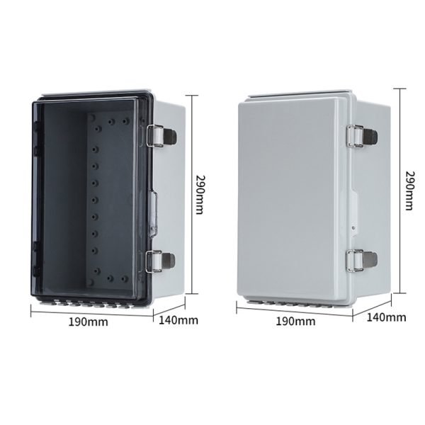 Waterproof Socket Box Outdoor Extension Cord Outdoor Waterproof Plug Plug Box Cord Protector Plastic Junction Box for Power Socket Electric Vehicle Charging Water Pump Controller Waterproof Plug Box