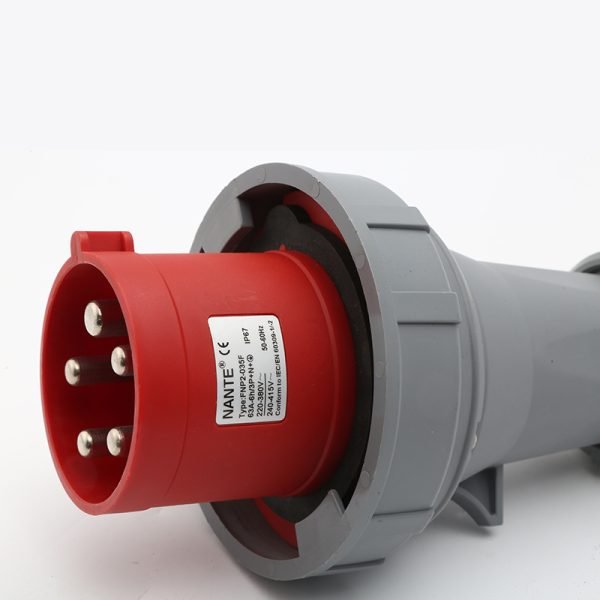 Industrial Plug 5P63A/5P125A IP67 Industrial Waterproof Plug Airline Plug FNP2-035F/FNP2-045F