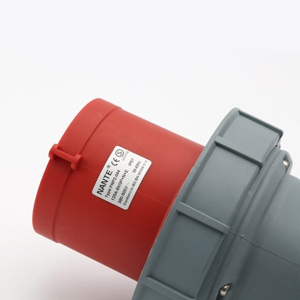 Industrial Plug 4P63A/4P125A IP67 Industrial Waterproof Plug Airline Plug FNP2-034F/FNP2-044F