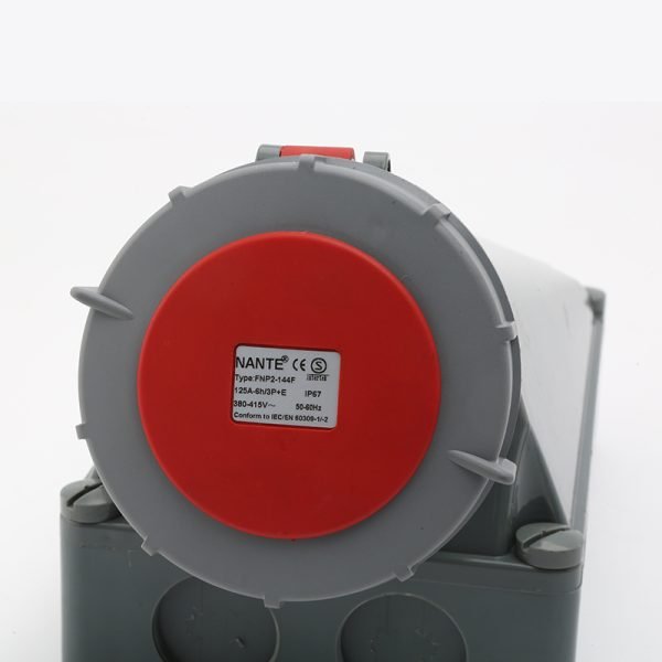 WALL SOCKET 4P63A/4P125A IP67 industrial waterproof socket FNP2-134F/FNP2-144F