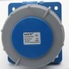 Flanged Socket 3P63A/3P125A IP67 Industrial Waterproof Concealed Socket FNP2-433F/FNP2-443F