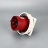 Flanged Plug 4P16A/4P32A IP67 Industrial Waterproof Concealed Plug FNP2-514F/FNP2-524F