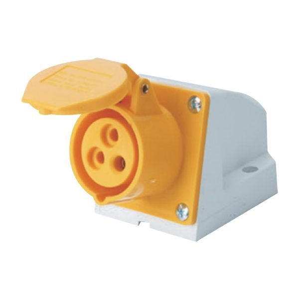 Panel Socket 3P16A/3P32A IP44 110V Industrial Waterproof Concealed Socket FNP2-113-4/FNP2-123-4